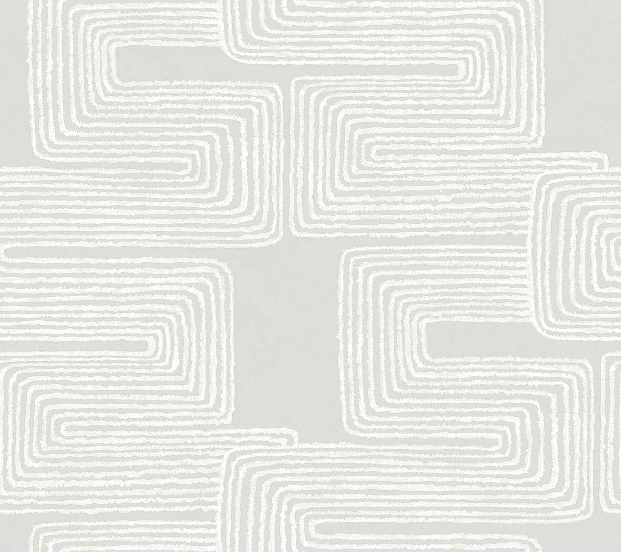 Zulu Thread Dove & Pearl Wallpaper with Pearl Effect Bohemian Abstract - York AG2035