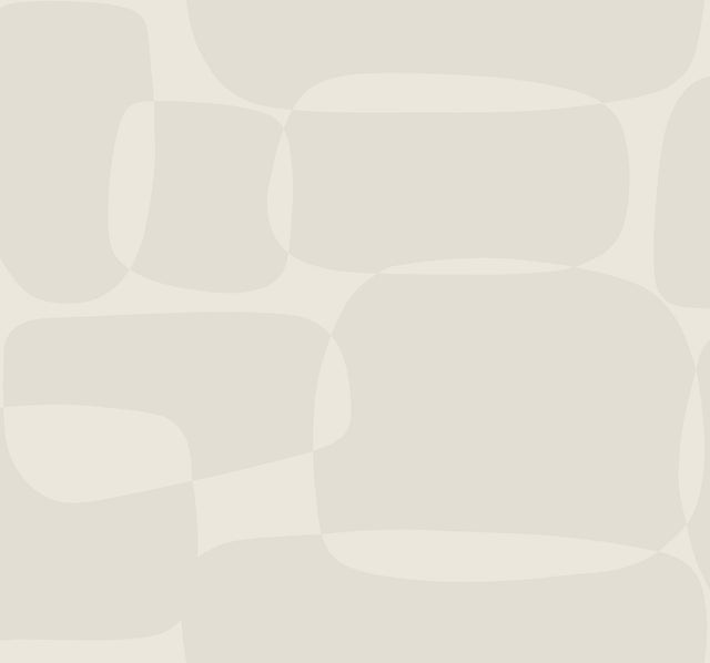 Block Caramel & Cream Wallpaper with Retro Geometric Pattern - York AG2071