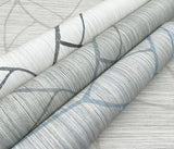 Raska Jade Faux Grasscloth Modern Wallpaper - York AG2084