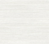 Fountain Grass Ivory Wallpaper with Faux Grasscloth Texture - York AG2087