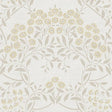 Penelope Light Yellow Floral Damask Wallpaper by Arthouse