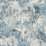 Sergio Blue Abstract Texture Wallpaper by Arthouse