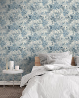 Sergio Blue by Arthouse Abstract Texture Wallpaper – Brewster Home Fashions AH100192AH