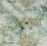 Sergio Green by Arthouse Abstract Texture Wallpaper – Brewster Home Fashions AH100193AH