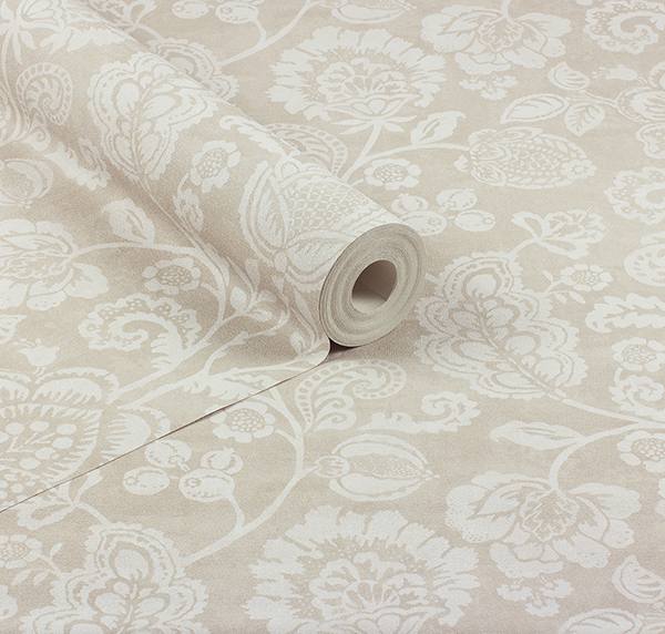 Verity Neutral by Arthouse Jacobean Trail Wallpaper – Brewster Home Fashions AH100194AH