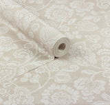 Verity Neutral by Arthouse Jacobean Trail Wallpaper – Brewster Home Fashions AH100194AH