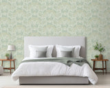 Penelope Green by Arthouse Floral Damask Wallpaper – Brewster Home Fashions AH100195AH