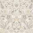 Arthouse Birdy Neutral Nuthatch Floral Wallpaper – roll and room setting