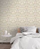 Birdy Neutral by Arthouse Nuthatch Floral Wallpaper – Brewster Home Fashions AH100196AH