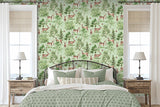 Cletis Neutral by Arthouse Deer Forest Wallpaper – Brewster Home Fashions AH100215AH