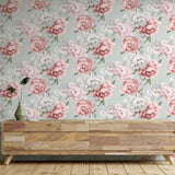 Sophie Mint Floral Mint by Arthouse Botanical Wallpaper- Brewster Home Fashions AH251908