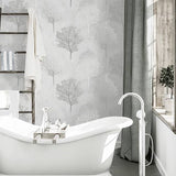 Agatha Black by Arthouse Trees Wallpaper – Brewster Home Fashions AH256701