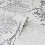 Edwin Grey by Arthouse Wildwood Wallpaper – Brewster Home Fashions AH259502