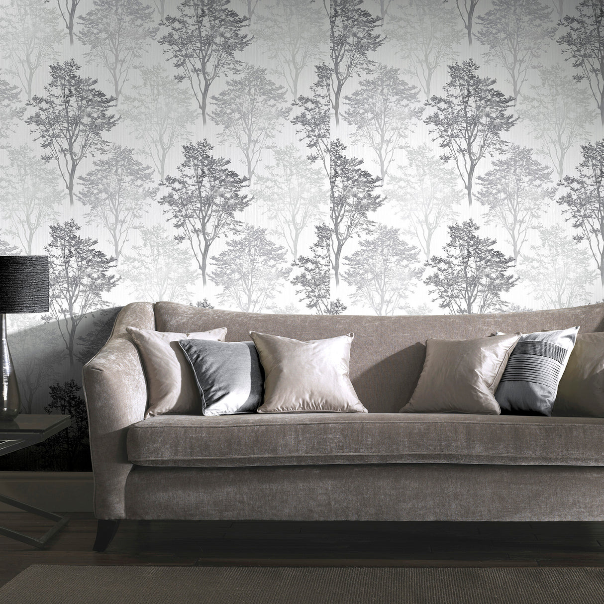 Edwin Grey by Arthouse Wildwood Wallpaper – Brewster Home Fashions AH259502