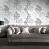 Edwin Grey by Arthouse Wildwood Wallpaper – Brewster Home Fashions AH259502