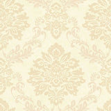 Harriet Khaki Damask Wallpaper by Arthouse