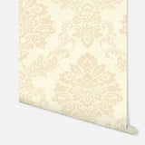 Harriet Khaki by Arthouse Damask Wallpaper – Brewster Home Fashions AH290403
