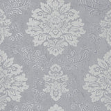Harriet Silver Damask Wallpaper – Arthouse