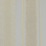 Palazzo Neutral Stripe Wallpaper roll and pattern in beige and antique white