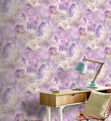 Xena Pink by Arthouse Galaxy Unicorn Wallpaper – Brewster Home Fashions AH292901
