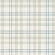 Corrine Neutral Countryside Check plaid wallpaper roll and pattern