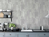 Kintsugi Silver by Arthouse Geometric Wallpaper- Brewster Home Fashions AH295205