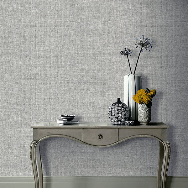 Elfrida Grey by Arthouse Linen Wallpaper- Brewster Home Fashions AH295400