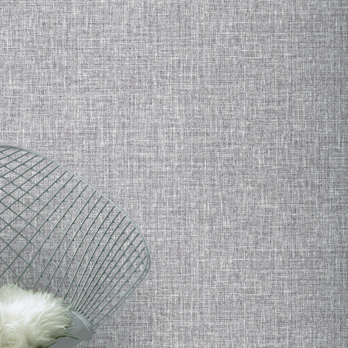 Elfrida Grey by Arthouse Linen Wallpaper- Brewster Home Fashions AH295400