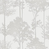 Indra Neutral Forest Silhouette Wallpaper by Arthouse