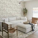 Indra Neutral by Arthouse Forest Silhouette Wallpaper – Brewster Home Fashions AH296102