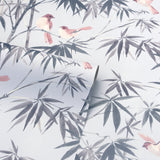 Arisu Grey by Arthouse Birds and Bamboo Wallpaper – Brewster Home Fashions AH296401