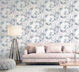 Arisu Grey by Arthouse Birds and Bamboo Wallpaper – Brewster Home Fashions AH296401