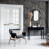 Siward Charcoal Metallic Marble by Arthouse Wallpaper – Brewster Home Fashions AH296702