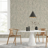 Evonne Charcoal by Arthouse Marble Patina Wallpaper – Brewster Home Fashions AH296706
