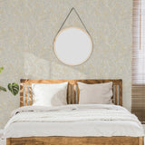 Evonne Neutral by Arthouse Marble Patina Wallpaper – Brewster Home Fashions AH296804