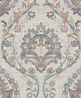 Arthouse Teigen multicolor floral damask wallpaper room scene