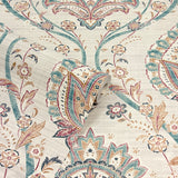 Teigen Multicolor by Arthouse Floral Damask Wallpaper – Brewster Home Fashions AH296909