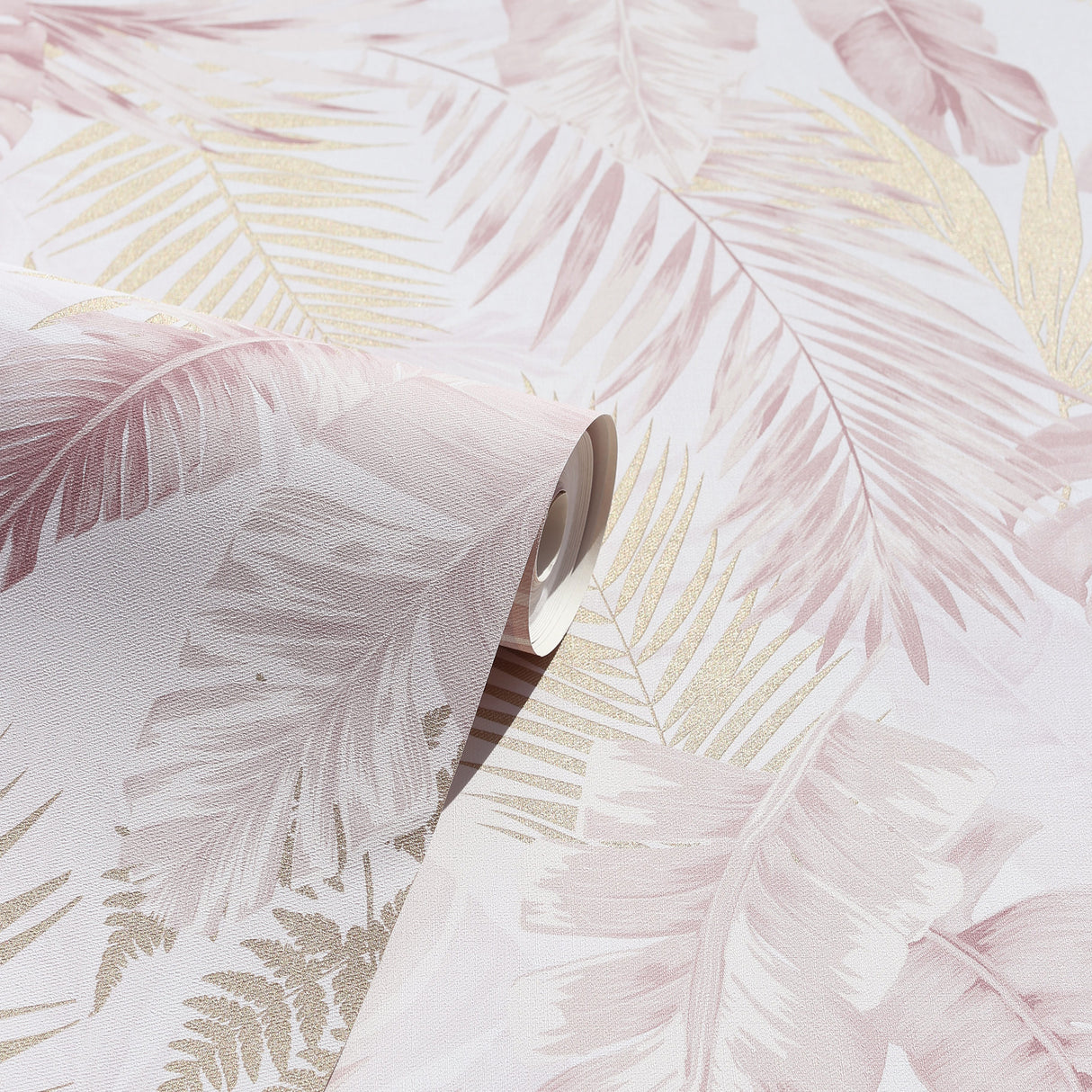 Nell Blush by Arthouse Tropical Wallpaper- Brewster Home Fashions AH297107