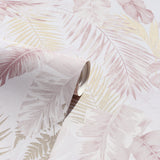 Nell Blush by Arthouse Tropical Wallpaper- Brewster Home Fashions AH297107