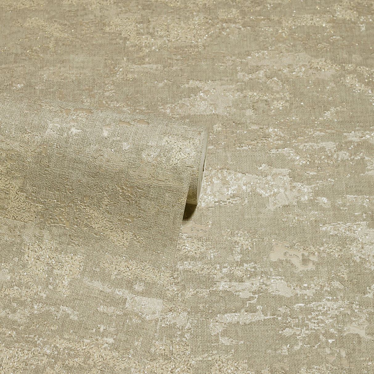 Mercer Neutral Patina by Arthouse Heavyweight Vinyl Wallpaper- Brewster Home Fashions AH297603