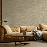 Mercer Neutral Patina by Arthouse Heavyweight Vinyl Wallpaper- Brewster Home Fashions AH297603