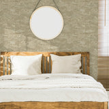 Mercer Neutral Patina by Arthouse Heavyweight Vinyl Wallpaper- Brewster Home Fashions AH297603
