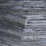 Philomena Denim by Arthouse Striated Wallpaper – Brewster Home Fashions AH297700