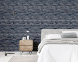 Philomena Denim by Arthouse Striated Wallpaper – Brewster Home Fashions AH297700