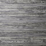Philomena Pewter striated heavyweight vinyl wallpaper roll by Arthouse