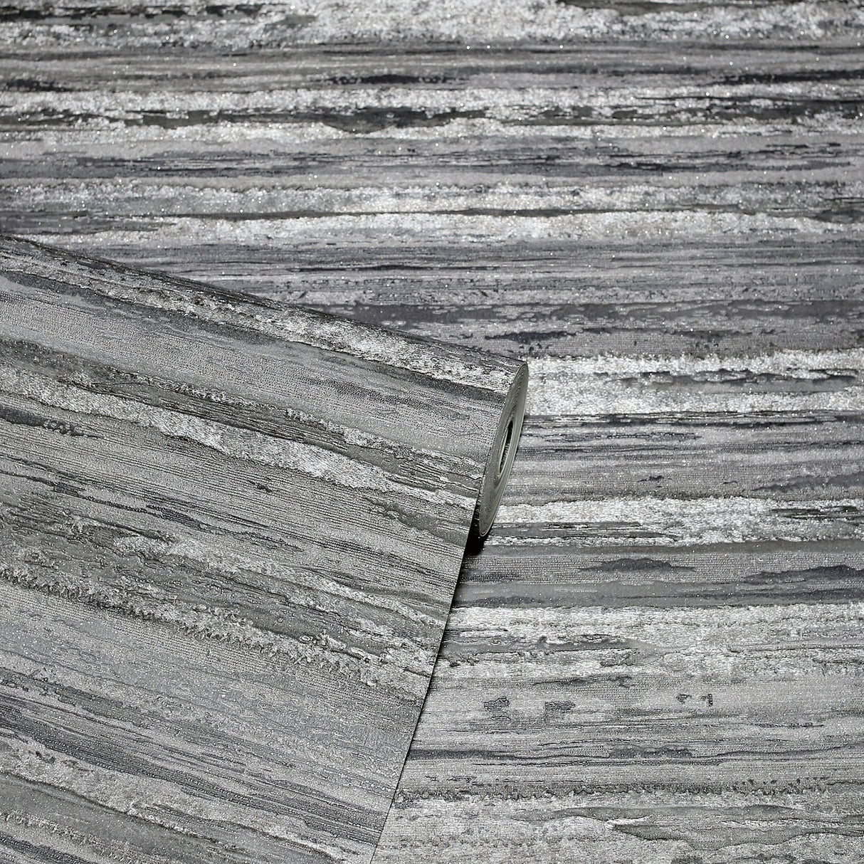 Philomena Pewter by Arthouse Striated Wallpaper – Brewster Home Fashions AH297702