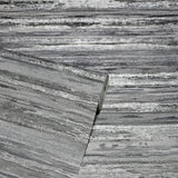 Philomena Pewter by Arthouse Striated Wallpaper – Brewster Home Fashions AH297702