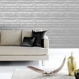 Philomena Silver by Arthouse Striated Wallpaper- Brewster AH297703