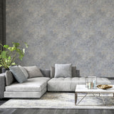 Gideon Light Grey by Arthouse Distressed Wallpaper – Brewster Home Fashions AH298601