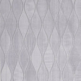 Mattais Silver Ogee Wallpaper by Arthouse